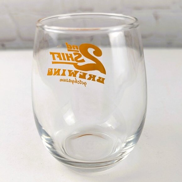 2nd Shift Brewing Beer Shot Glass - Picture 2 of 3